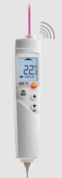 Search Testo SE & CO KGaA (4404)-Infrared thermometers, testo 826 series