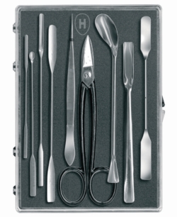 Search Chemist's large instrument set, 9-piece Karl Hammacher GmbH (7406) 