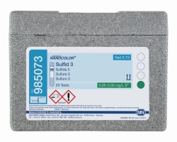 Tube tests NANOCOLOR® Sulfide / Sulfite / Sulfate