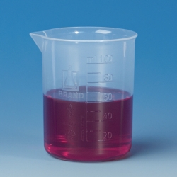 Becher, PP, niedrige Form