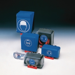 PSA-Aufbewahrungsboxen SecuBox Maxi, Vollschutzmaske